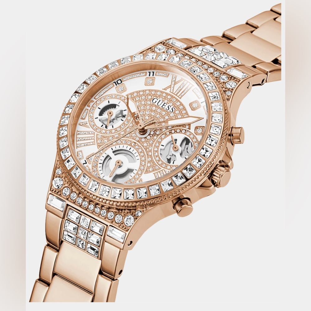 Guess‎ Moonlight Rose Gold Ladies Watch GW0320L3.